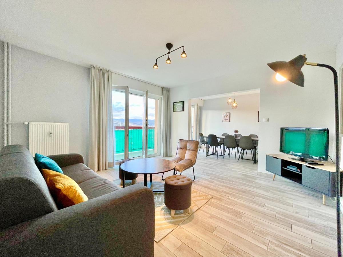 Colmar - La Cigogne - Balcon - Vue Degagee - Netflix - Wifi Fibre - Parking Gratuit - Quartier Populaire Apartment Exterior foto