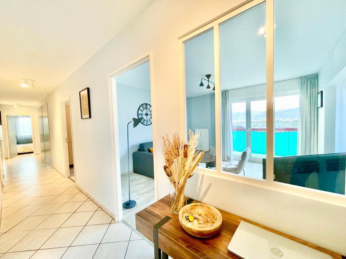 Colmar - La Cigogne - Balcon - Vue Degagee - Netflix - Wifi Fibre - Parking Gratuit - Quartier Populaire Apartment Exterior foto