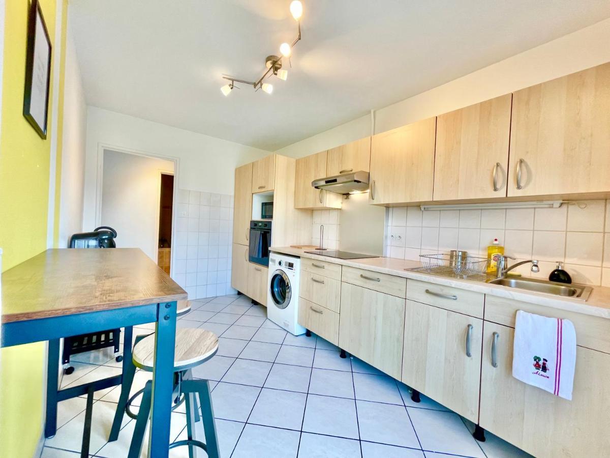 Colmar - La Cigogne - Balcon - Vue Degagee - Netflix - Wifi Fibre - Parking Gratuit - Quartier Populaire Apartment Exterior foto